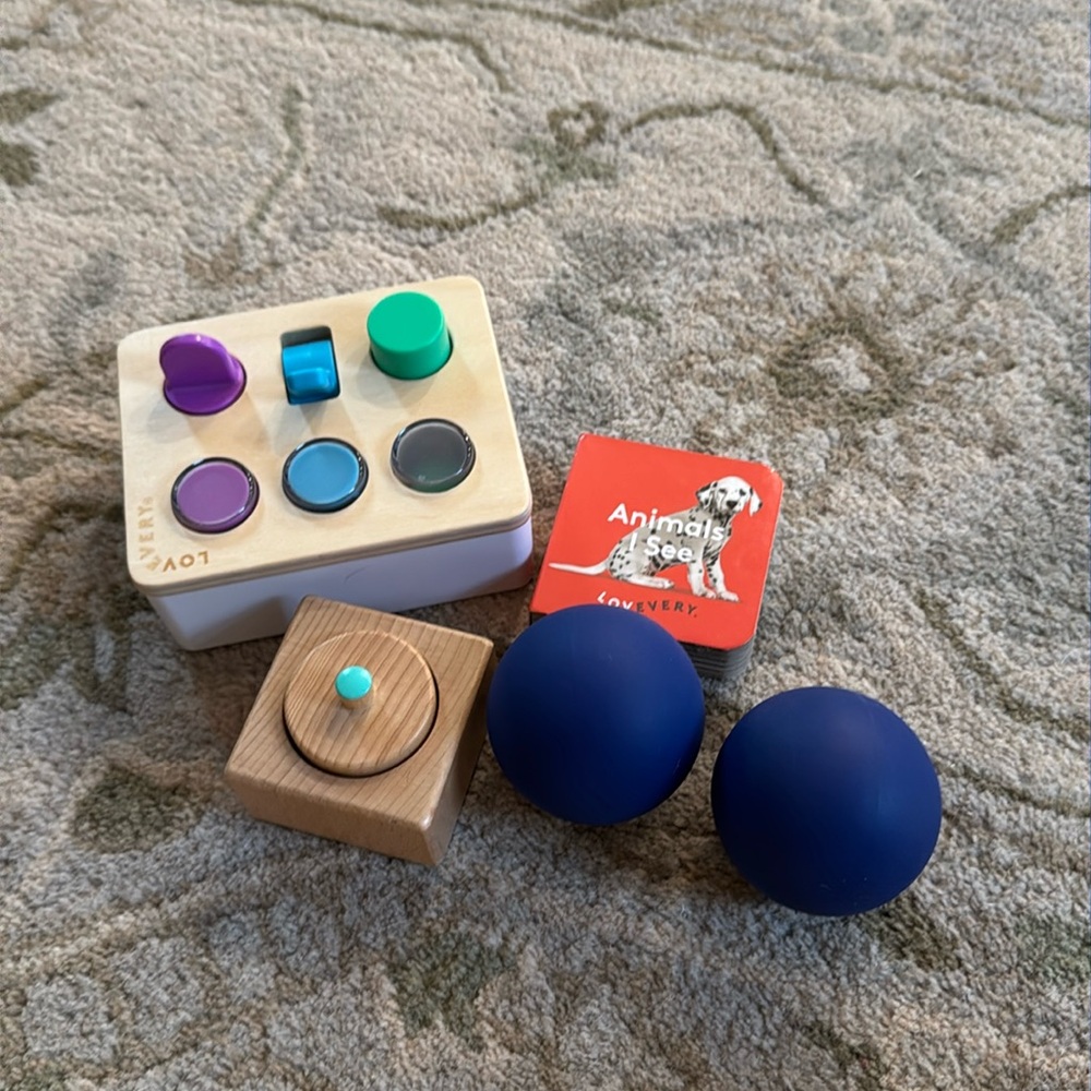 Lovevery thinker play kit 11-12 months (incomplete)